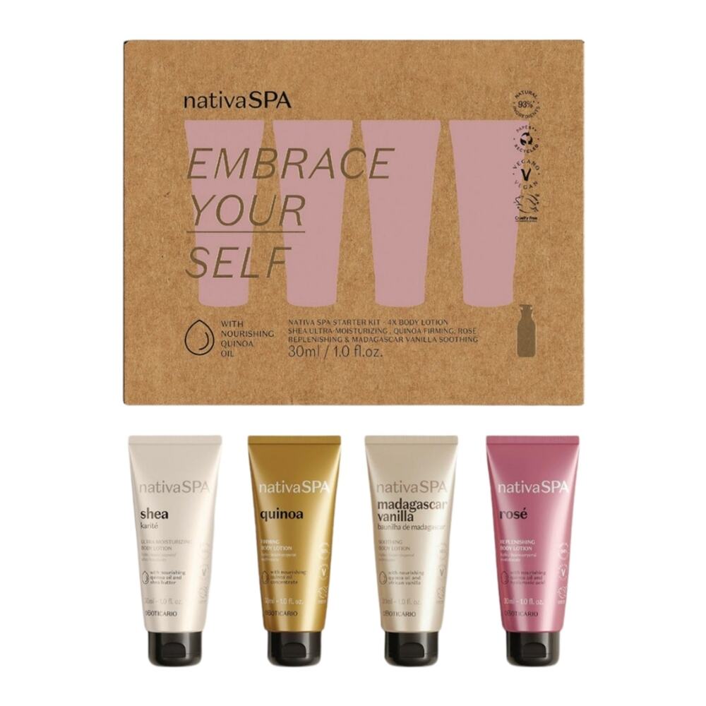 NativaSpa Body Lotion Starter Kit